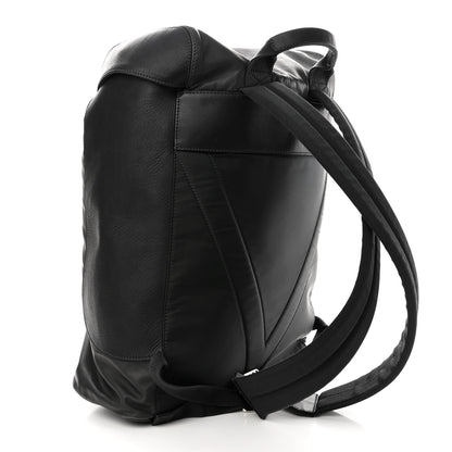 Louis Vuitton Calfskin Nylon V Line Pulse Backpack Asphalt 3 of 9