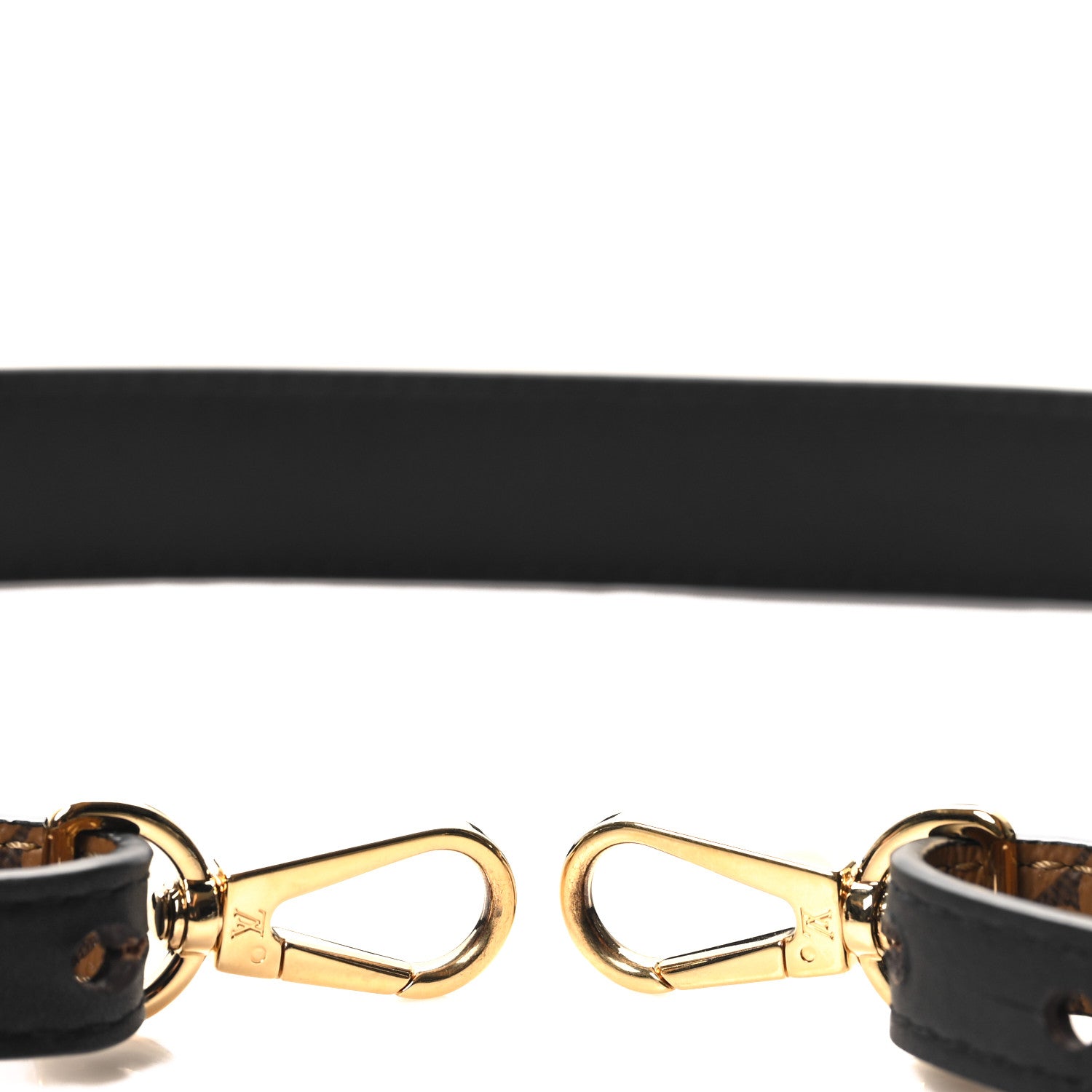 Louis Vuitton Reverse Monogram Bandouliere Shoulder Strap XL Black 3 of 6