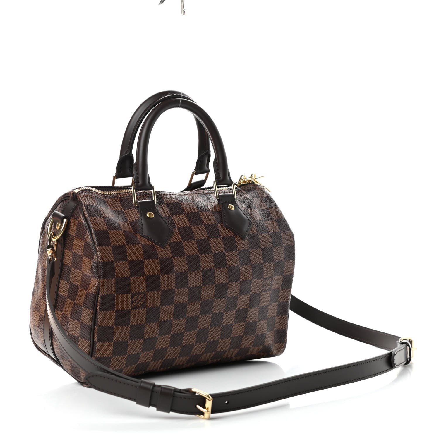 Louis Vuitton Damier Ebene Speedy Bandouliere 25 3 of 8