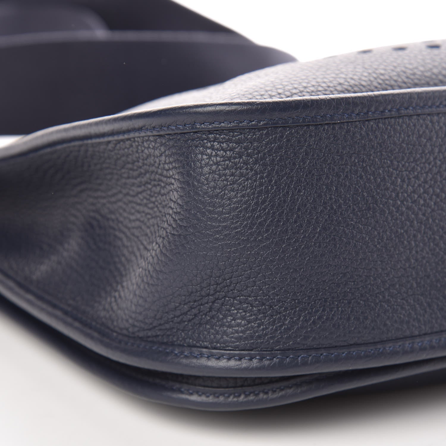 Hermes Taurillon Clemence Evelyne III GM Bleu Nuit 10 of 11
