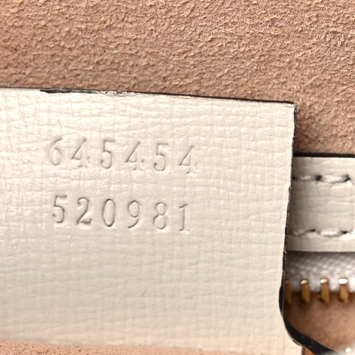 GG Supreme Monogram Small Horsebit 1955 Shoulder Bag Beige Mystic White