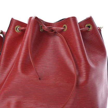 Louis Vuitton Epi Petit Noe Castillan Red 8 of 17