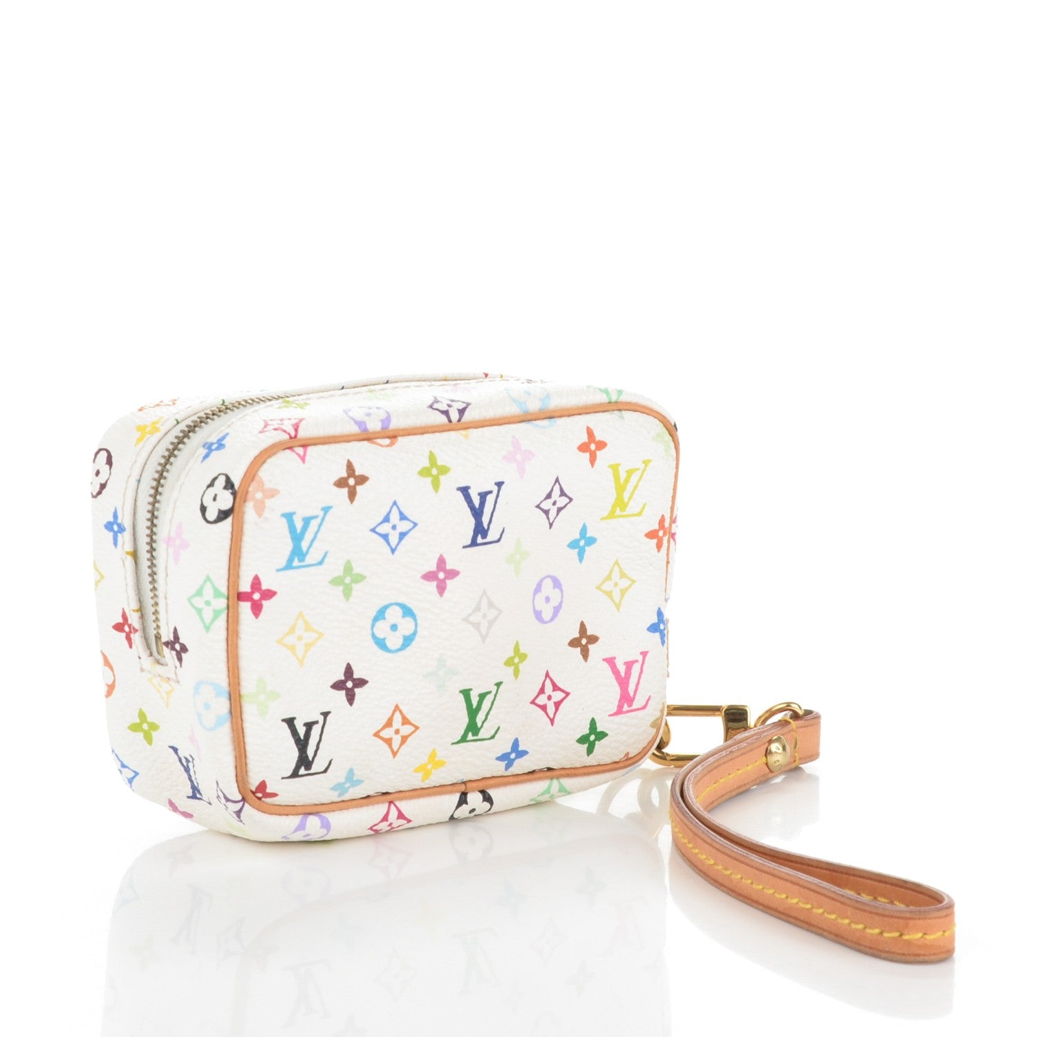 Louis Vuitton Monogram Multicolor Trousse Wapity White 3 of 7