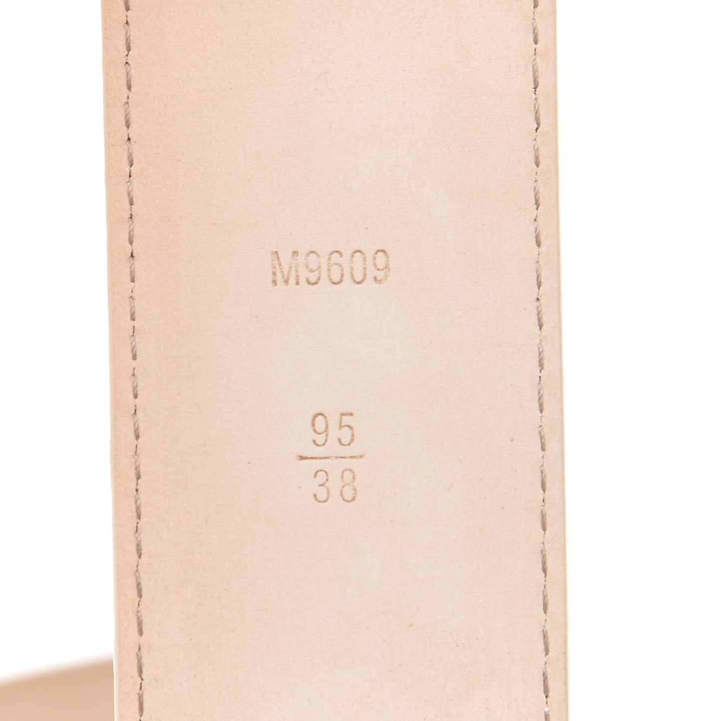 Damier Azur LV Initiales Belt 95 38