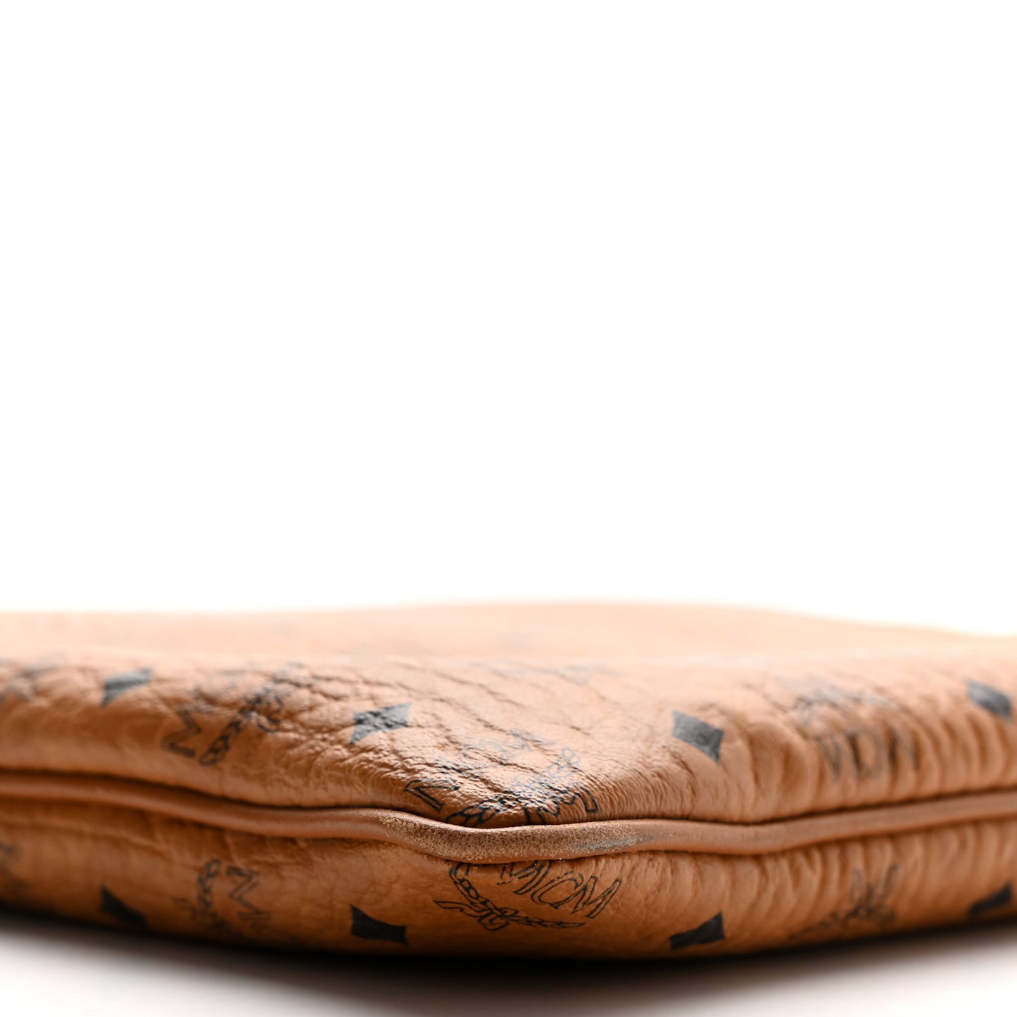 Visetos Medium Crossbody Pouch Cognac