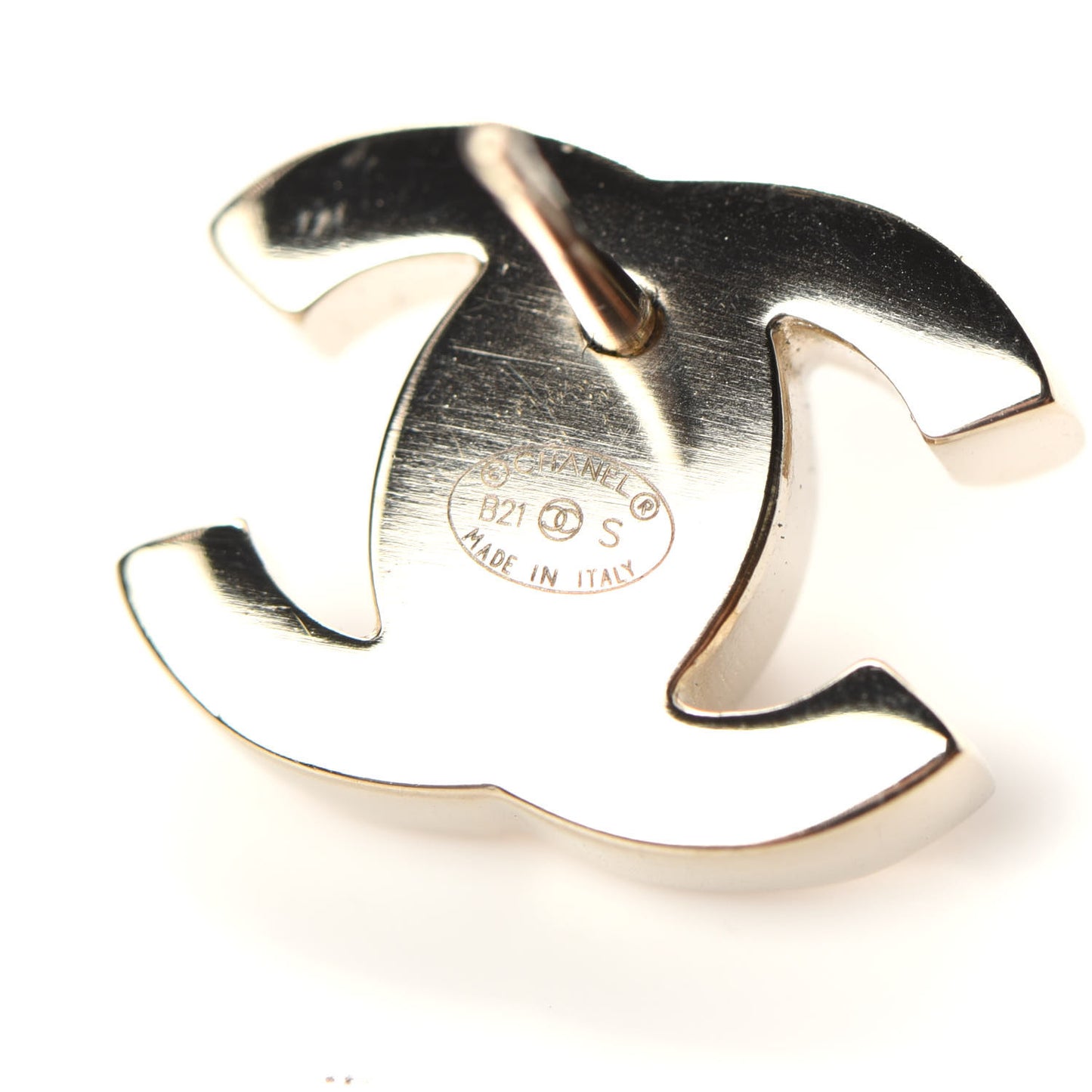 CC Turnlock Earrings Gold