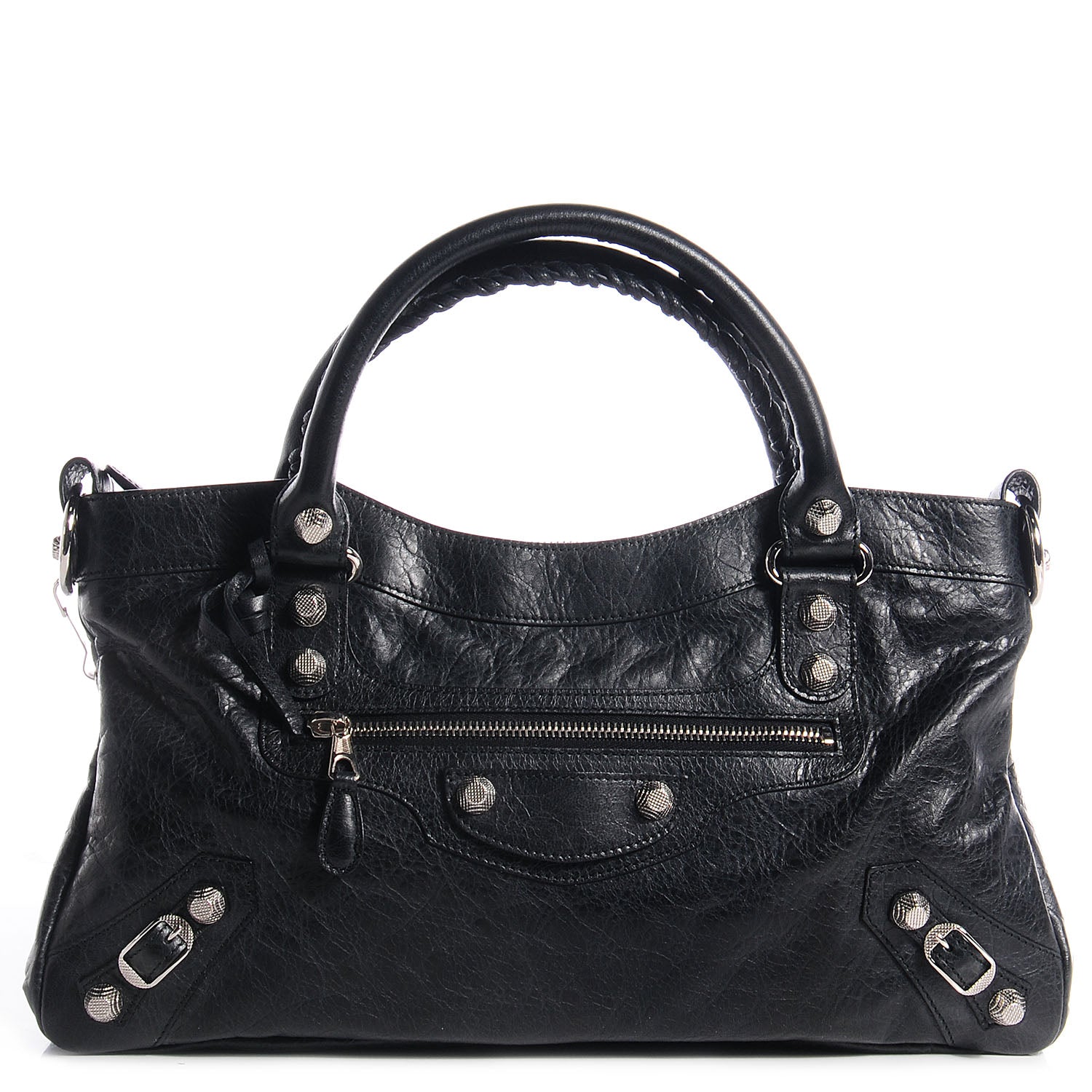 Balenciaga Agneau Giant 12 Silver Hardware First Black 1 of 14