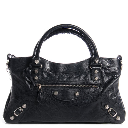 Balenciaga Agneau Giant 12 Silver Hardware First Black 1 of 14