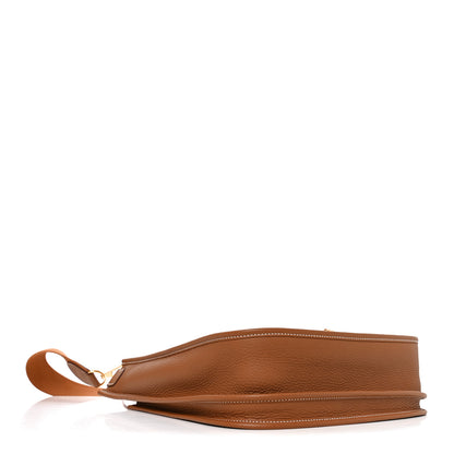 Hermes Taurillon Clemence Evelyne III PM Gold 4 of 10