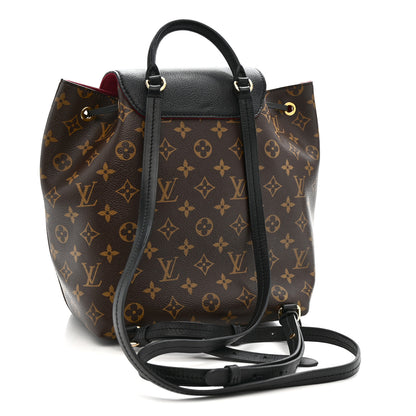 Louis Vuitton Monogram Montsouris PM Black 3 of 11