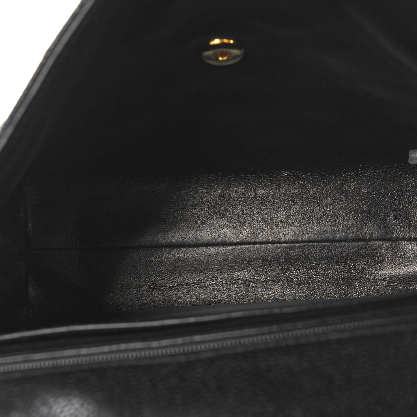 Caviar Quilted Medium Single Flap Black