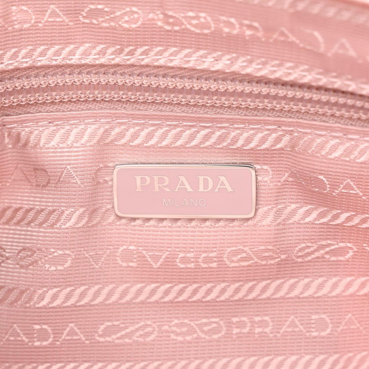 Prada Re-Nylon Vela Saffiano Mini Pochette Bag Alabastro 6 of 11