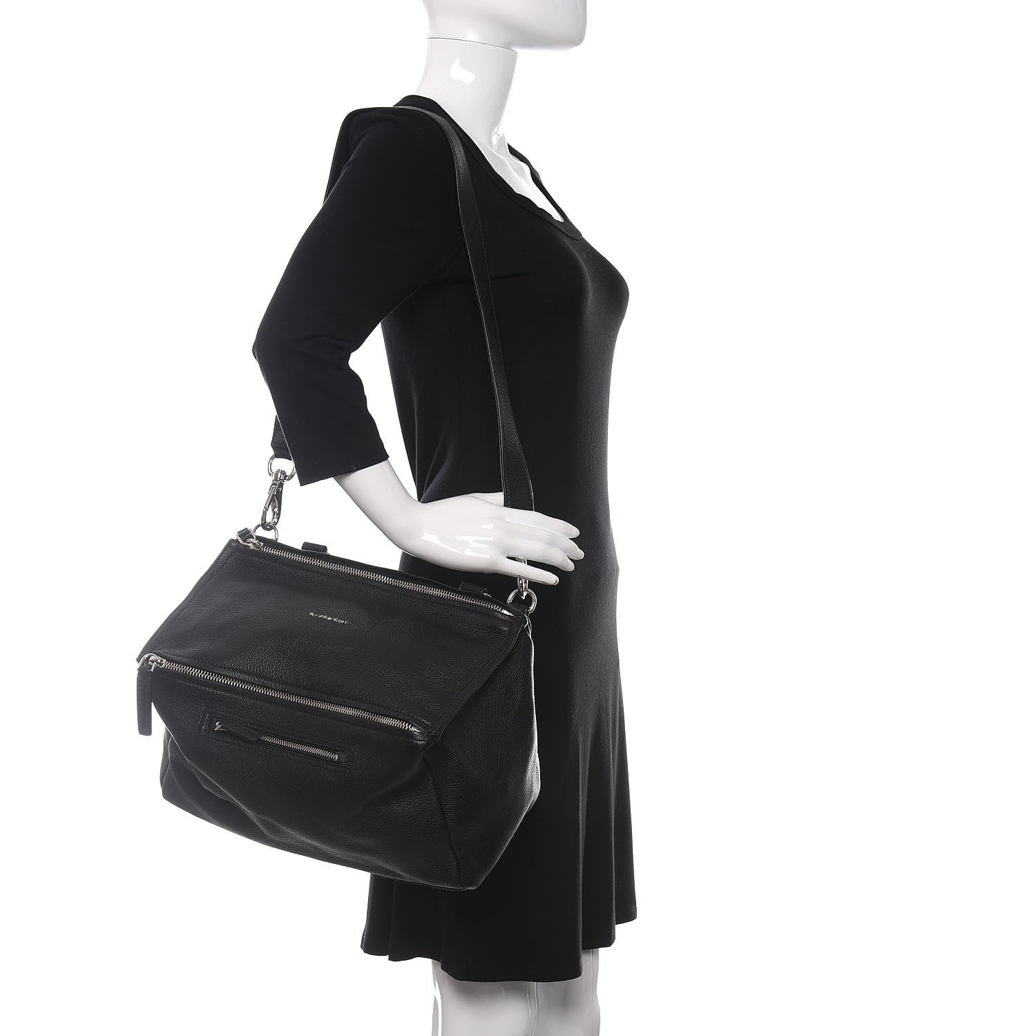Givenchy Sugar Goatskin Medium Pandora Black 2 of 11