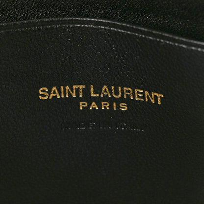 Saint Laurent Denim Matelasse Monogram Mini Lou Camera Bag California Blue 6 of 10