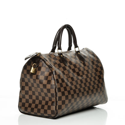 Louis Vuitton Damier Ebene Speedy 35 3 of 7