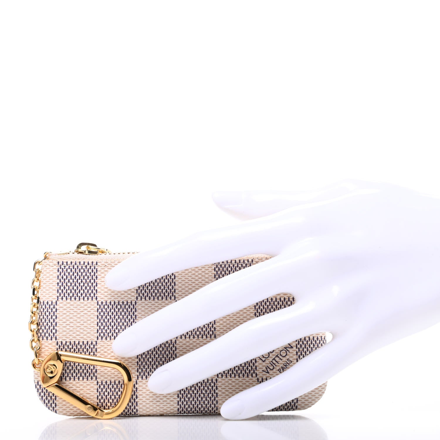 Louis Vuitton Damier Azur Key Pouch 2 of 7