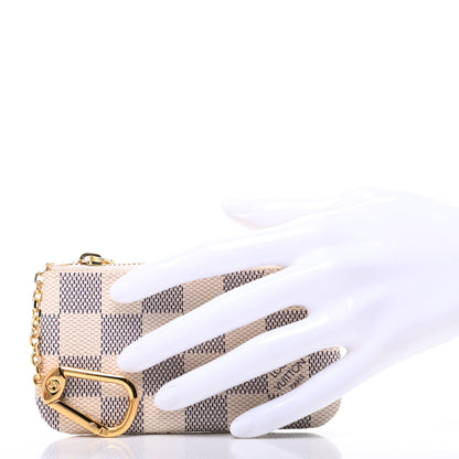 Louis Vuitton Damier Azur Key Pouch 2 of 7
