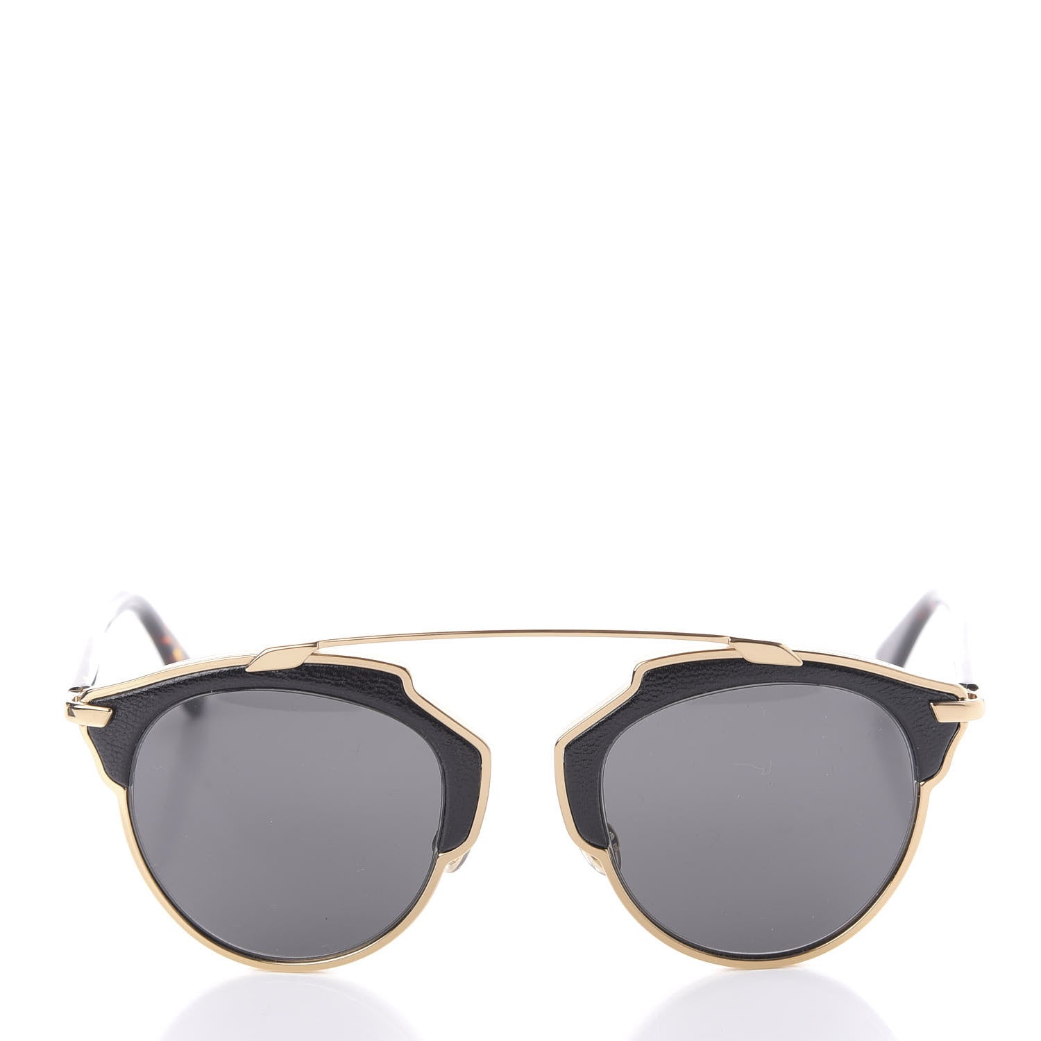 Christian Dior Metal Lambskin So Real Sunglasses Black 2 of 7