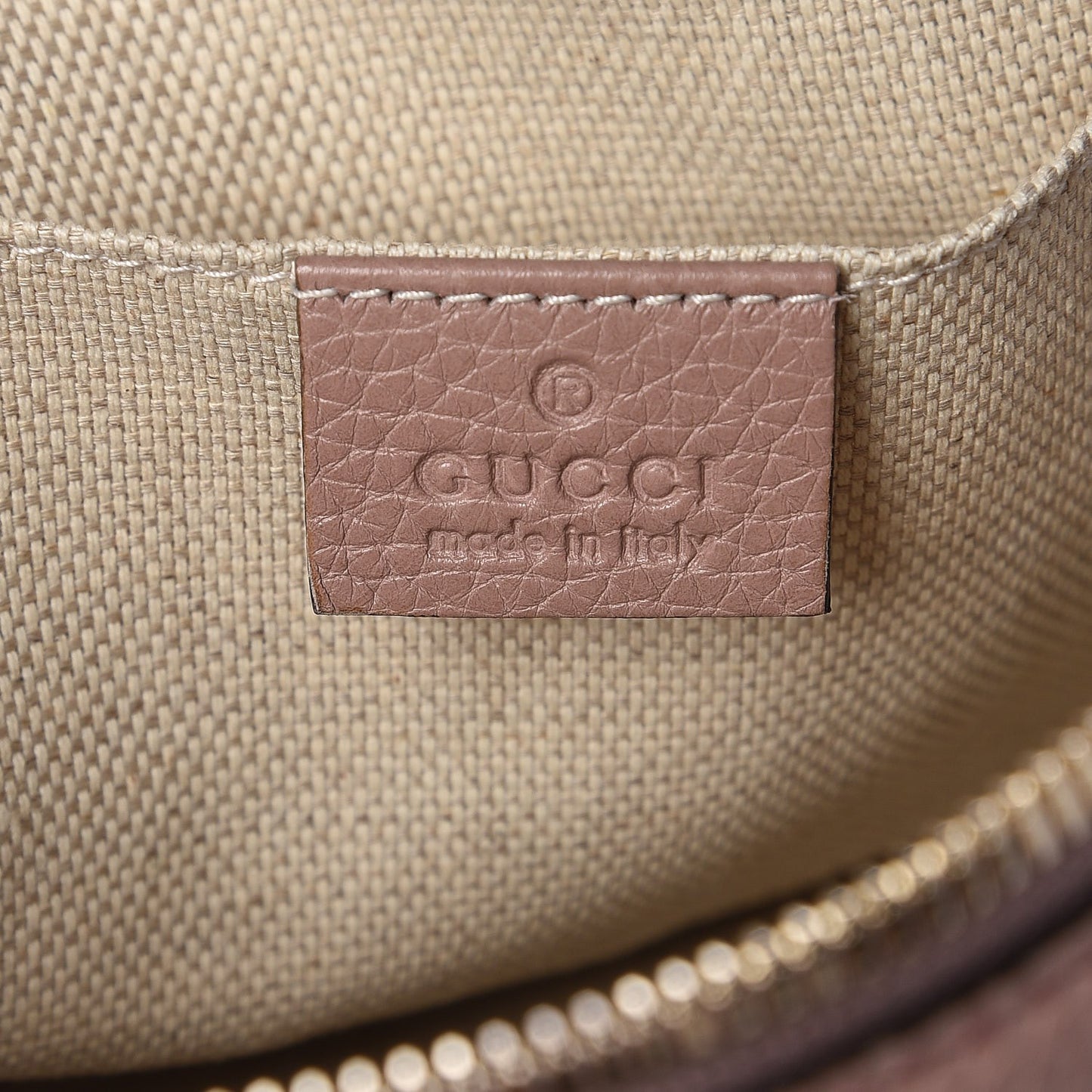 Cellarius Calfskin Small Soho Disco Bag Dark Cipria