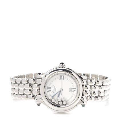 Chopard Stainless Steel 7 Diamond 32mm Happy Sport Quartz Watch 2 of 6