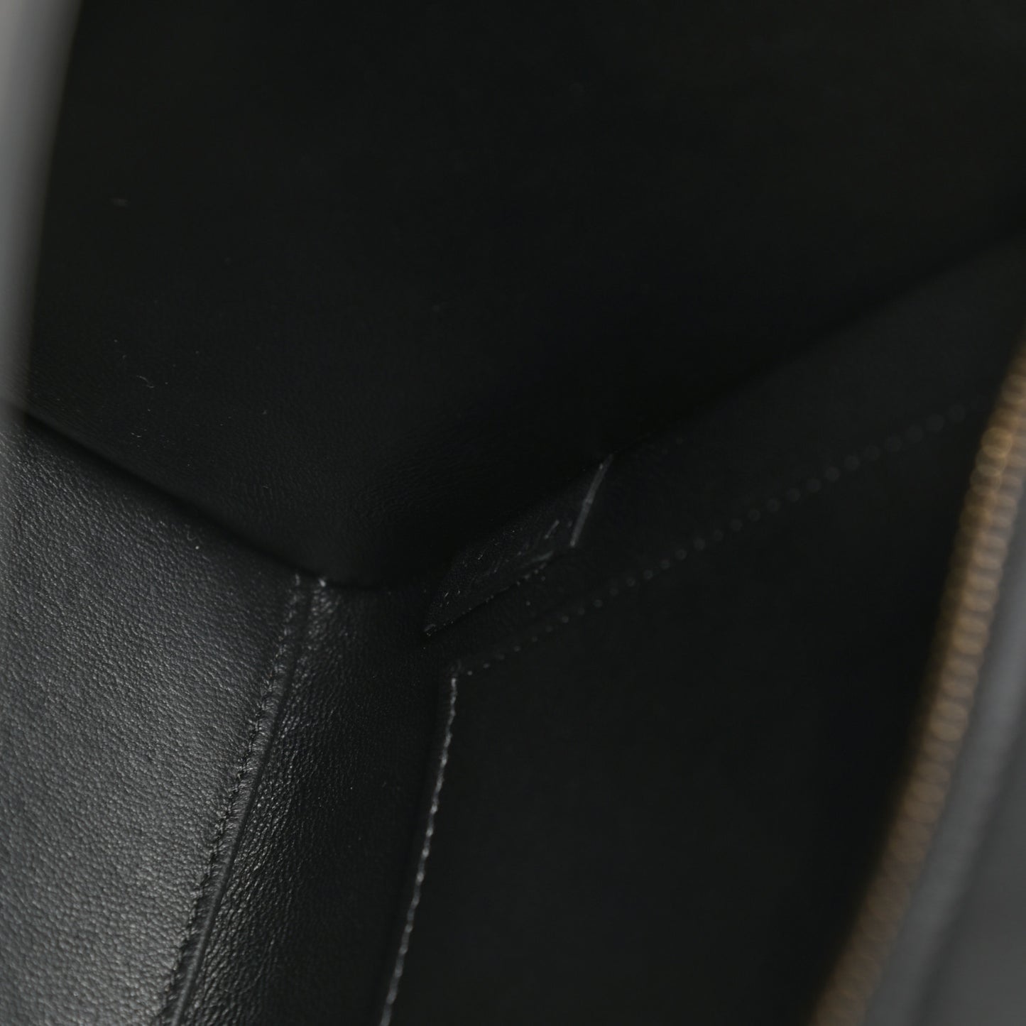 Smooth Calfskin Nano Luggage Black