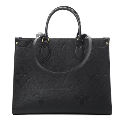 Louis Vuitton Empreinte Monogram Giant Onthego MM Black 1 of 10