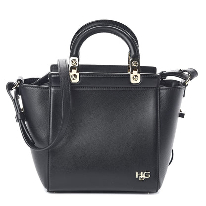 Givenchy Calfskin Mini HDG Top Handle Crossbody Bag Black 1 of 10