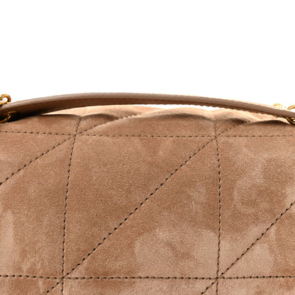 Saint Laurent Suede Matelasse Monogram Mini Jamie 4.3 Whisper Pink 7 of 9