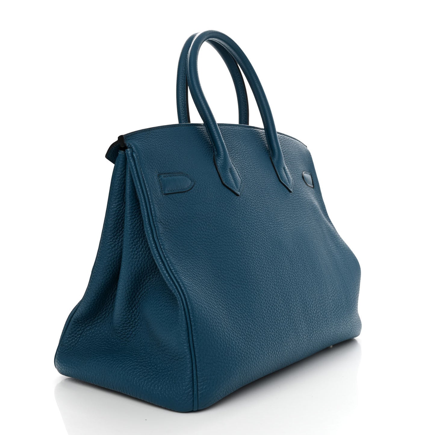 Togo Birkin 35 Bleu De Galice