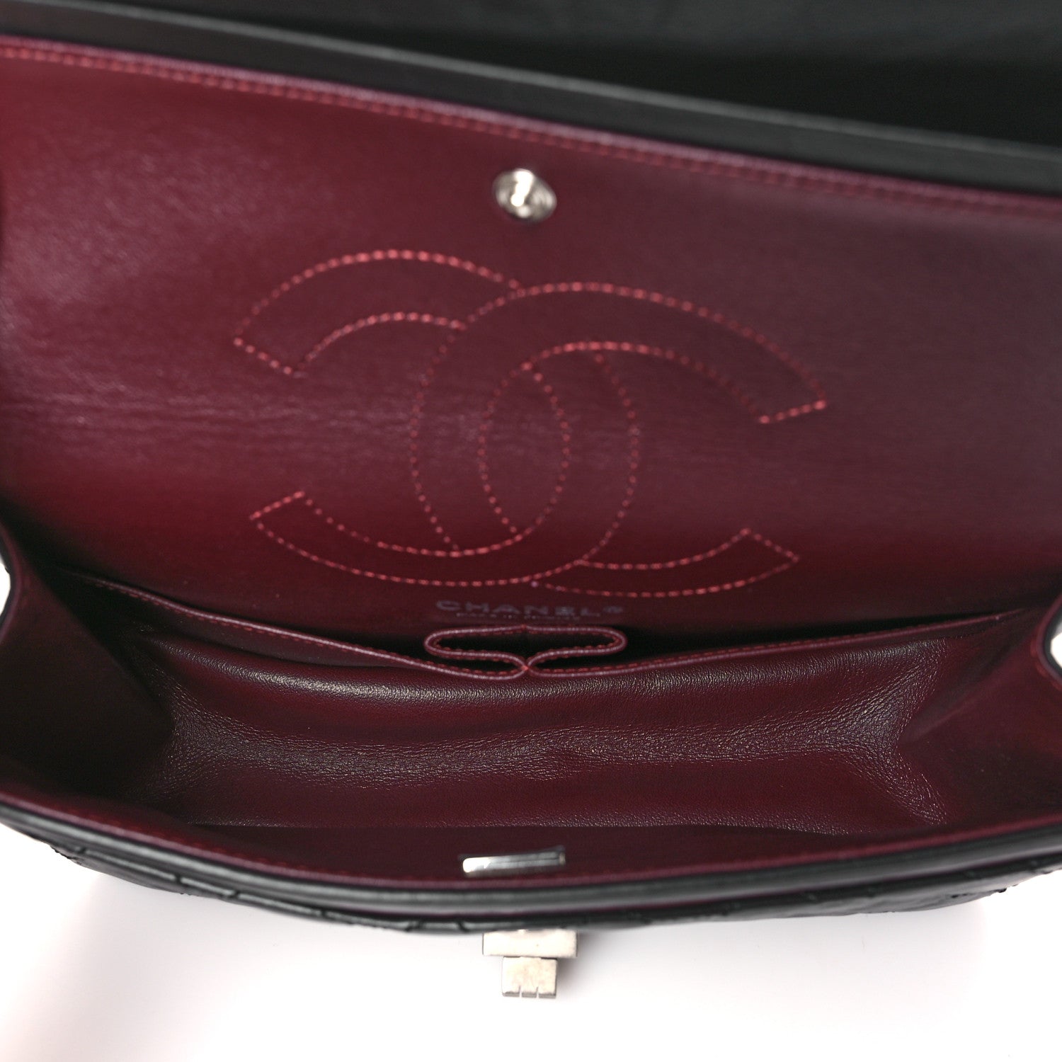 Chanel Aged Calfskin Quilted 2.55 Reissue 225 Flap Black 5 of 10