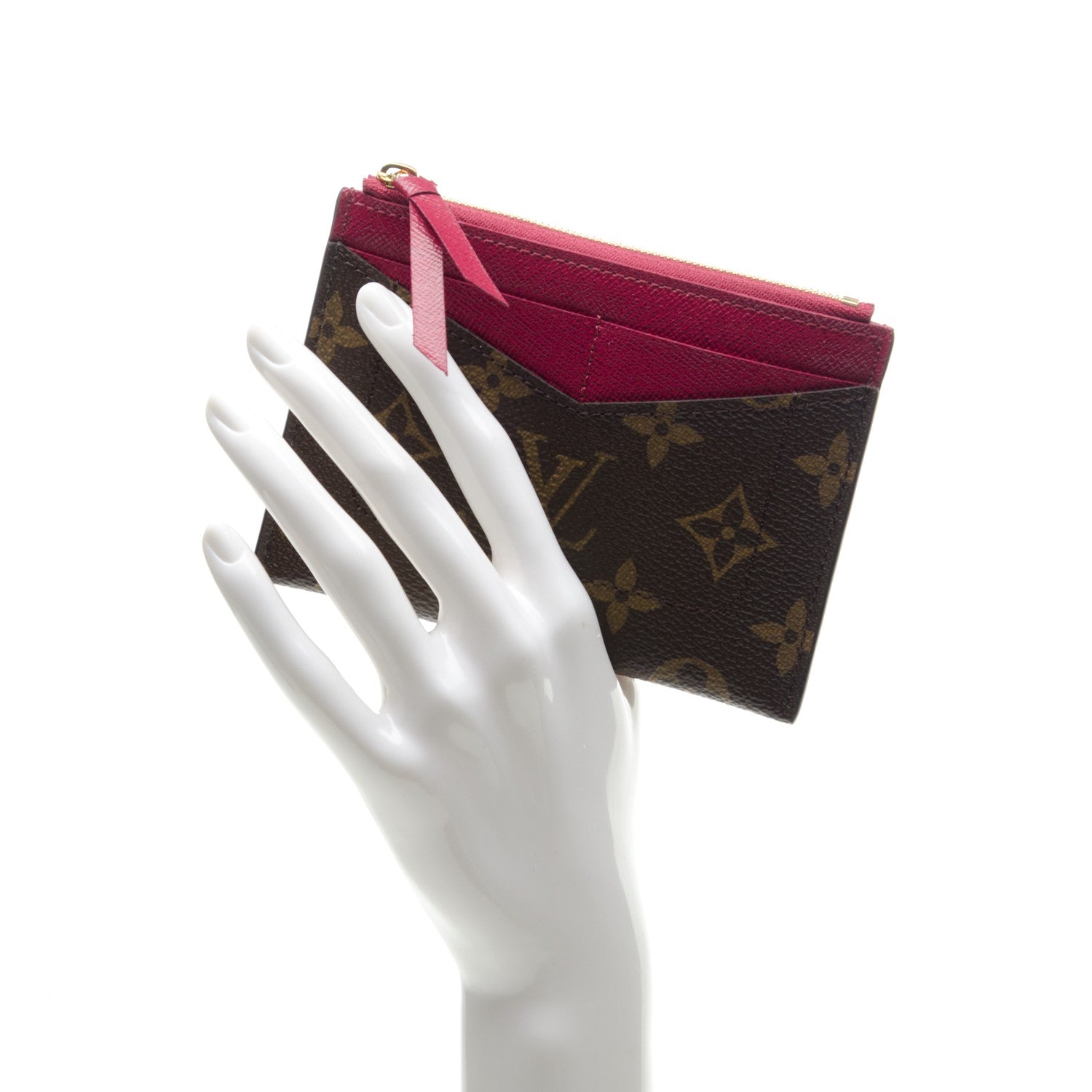 Louis Vuitton Monogram Zipped Card Holder 2 of 6
