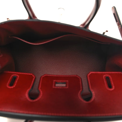 Hermes Box Birkin Sellier 25 Rouge H 5 of 13