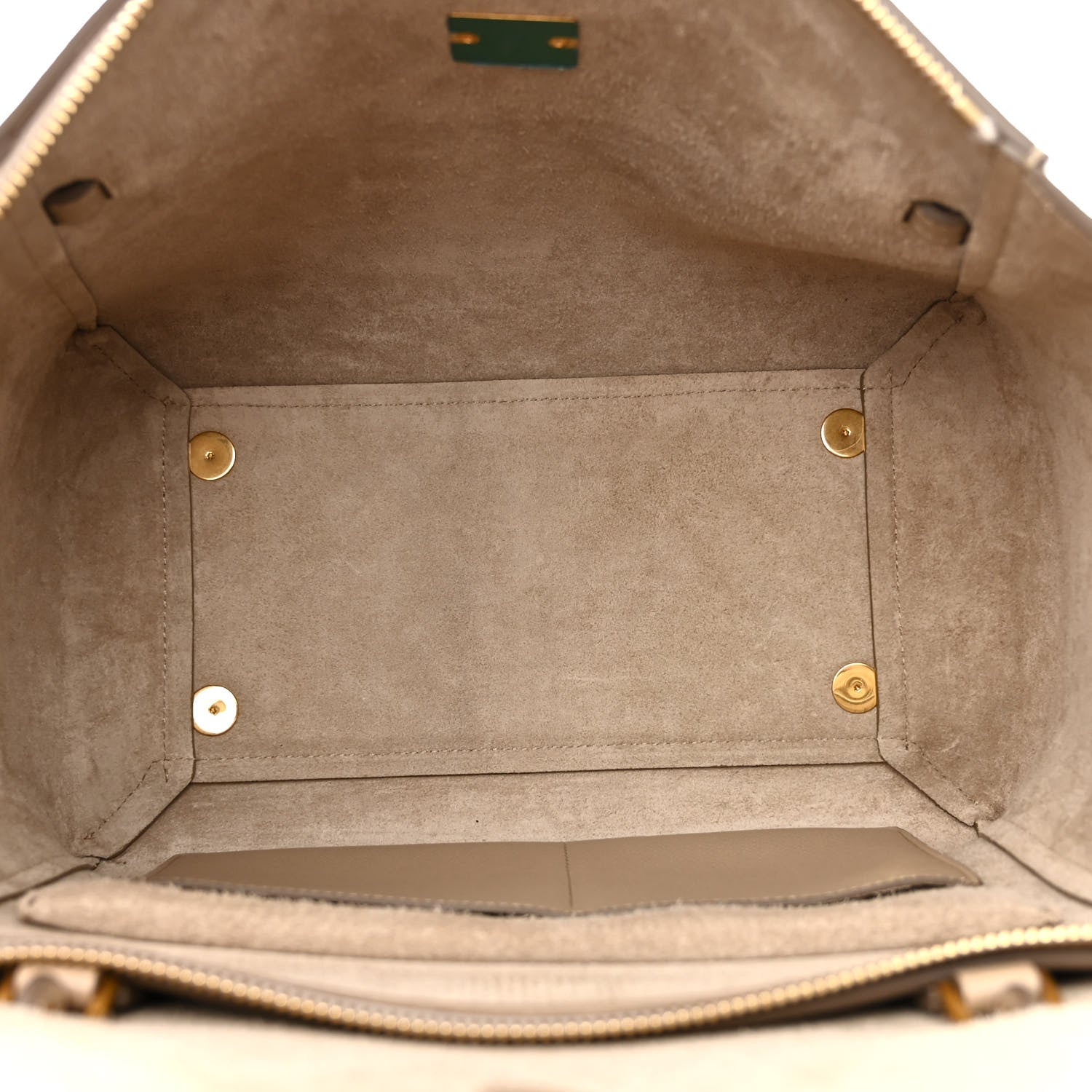 Celine Grained Calfskin Mini Belt Bag Light Taupe 5 of 11