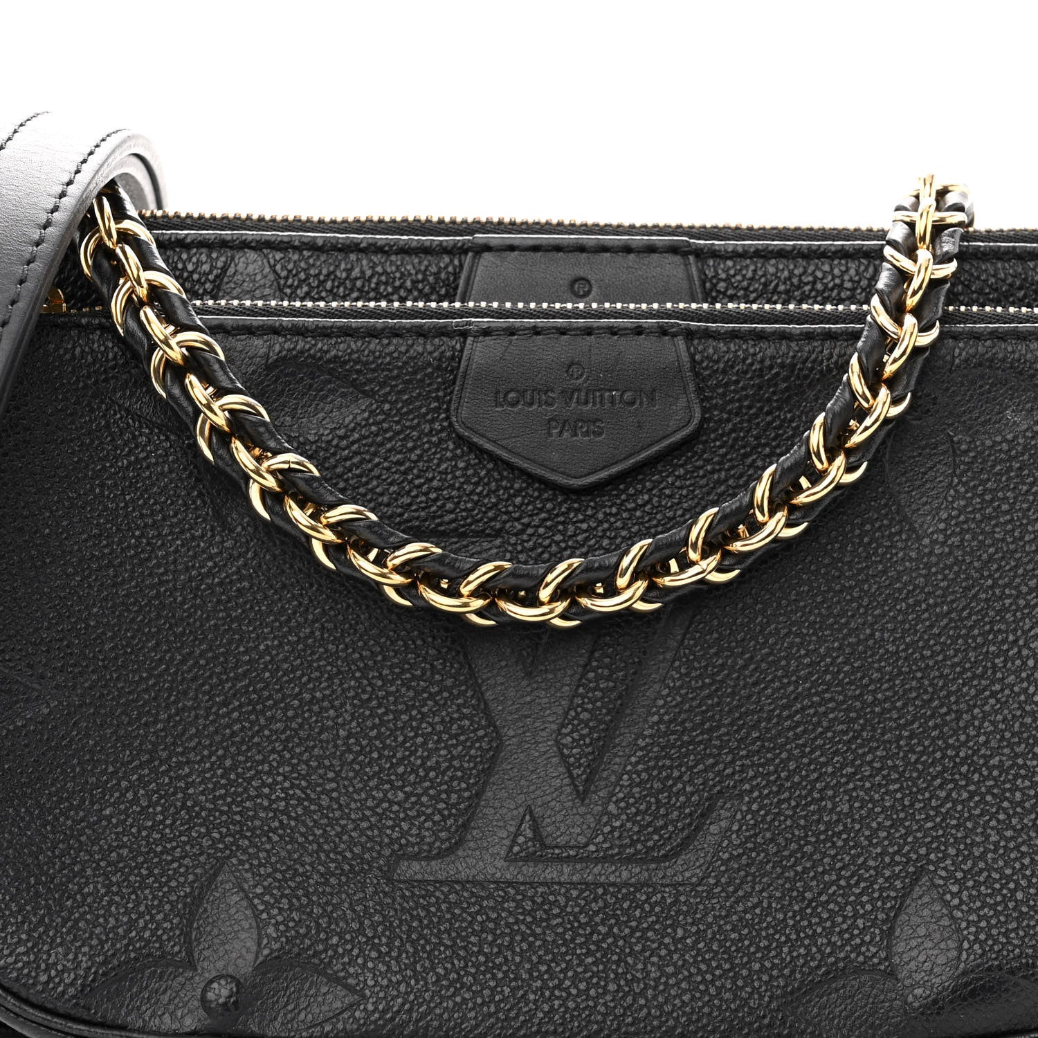 Louis Vuitton Empreinte Monogram Giant Multi Pochette Accessories Black 7 of 9