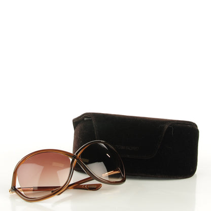 Tom Ford Acetate Whitney Crossover Sunglasses TF9 Dark Brown 8 of 8