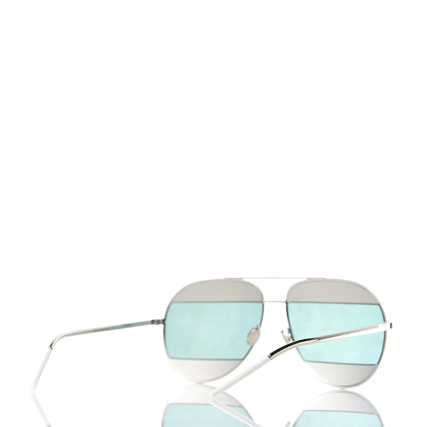 Split 1 Aviator Sunglasses Rose Gold