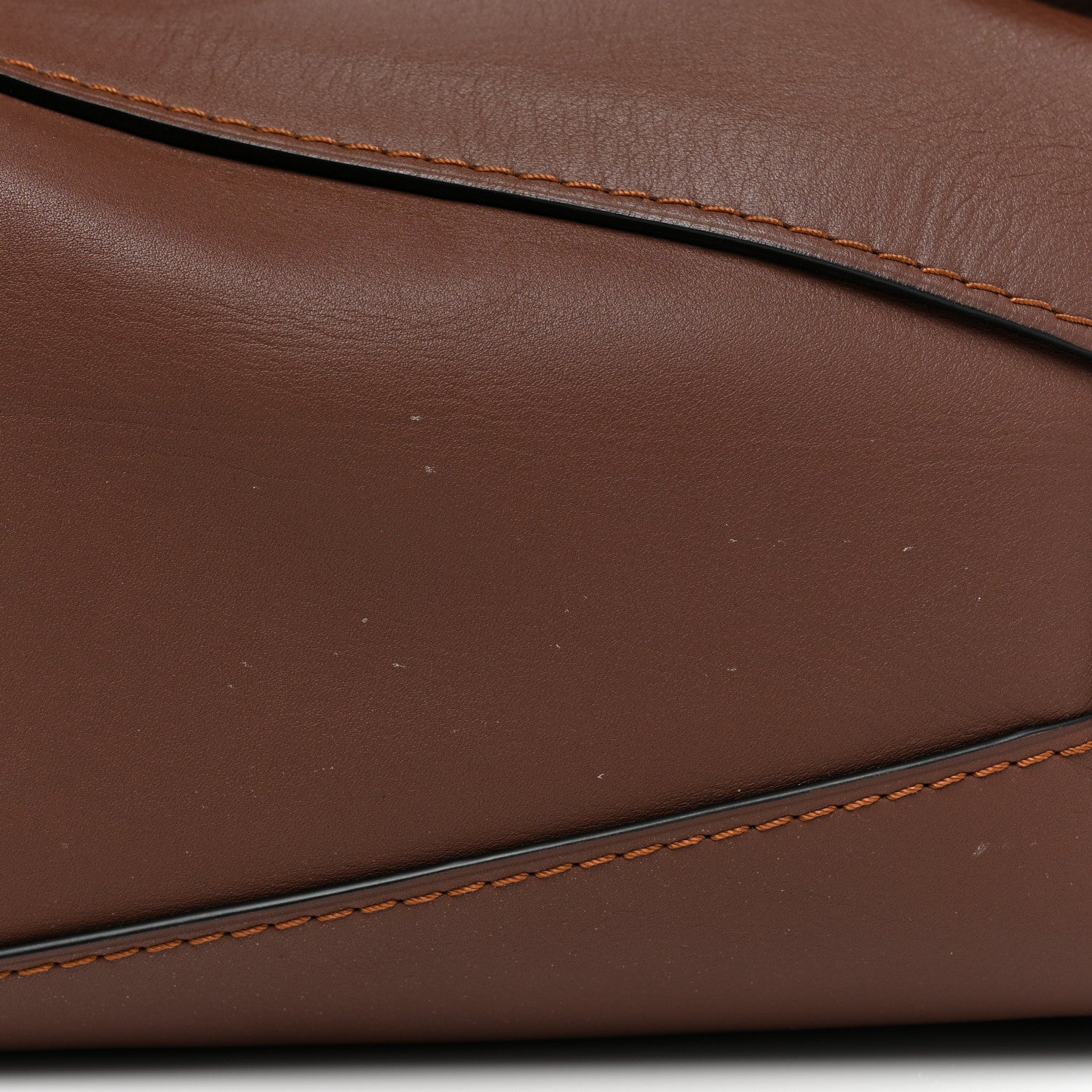 Loewe Calfskin Large Puzzle Bag Brown 14 of 22