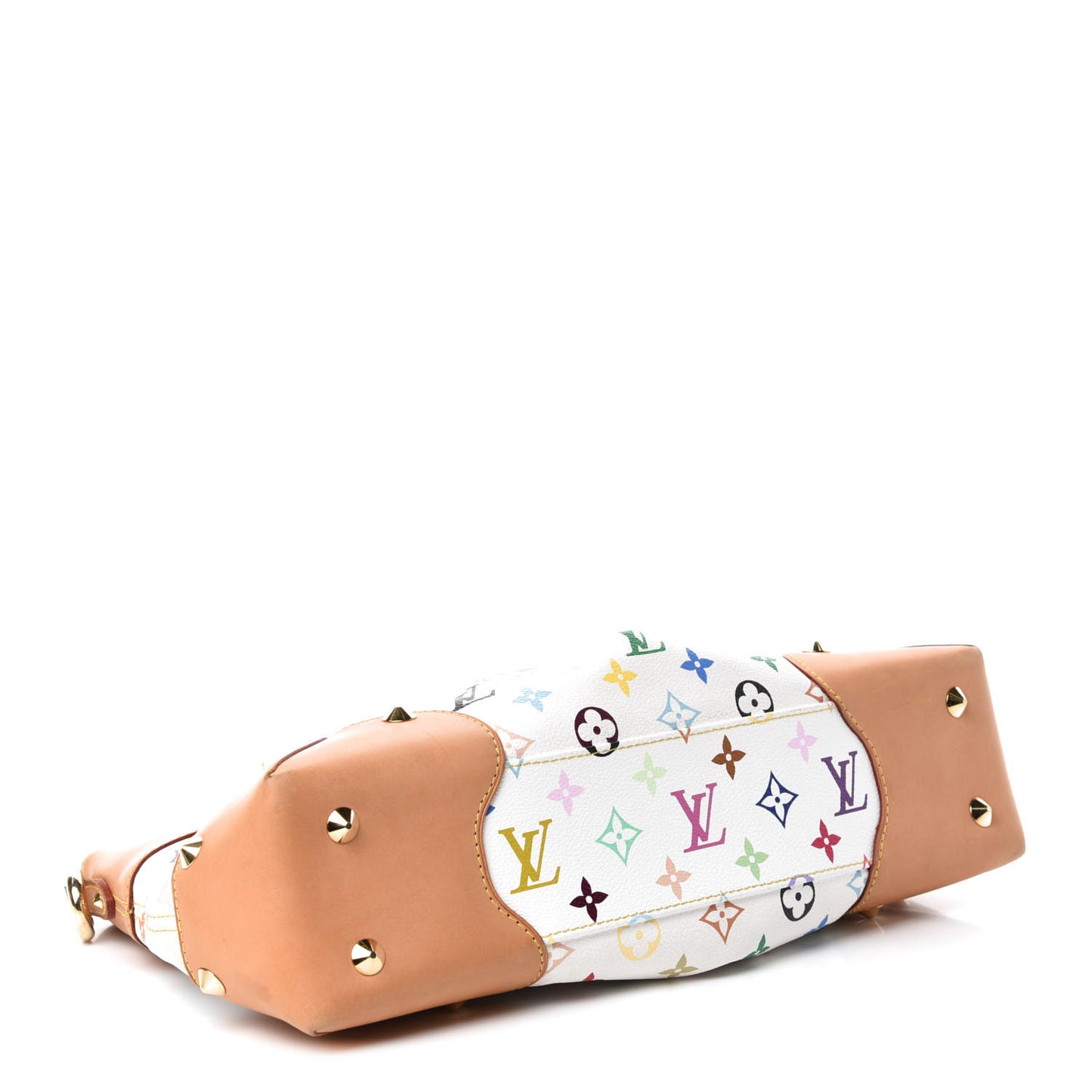 Monogram Multicolor Judy MM White