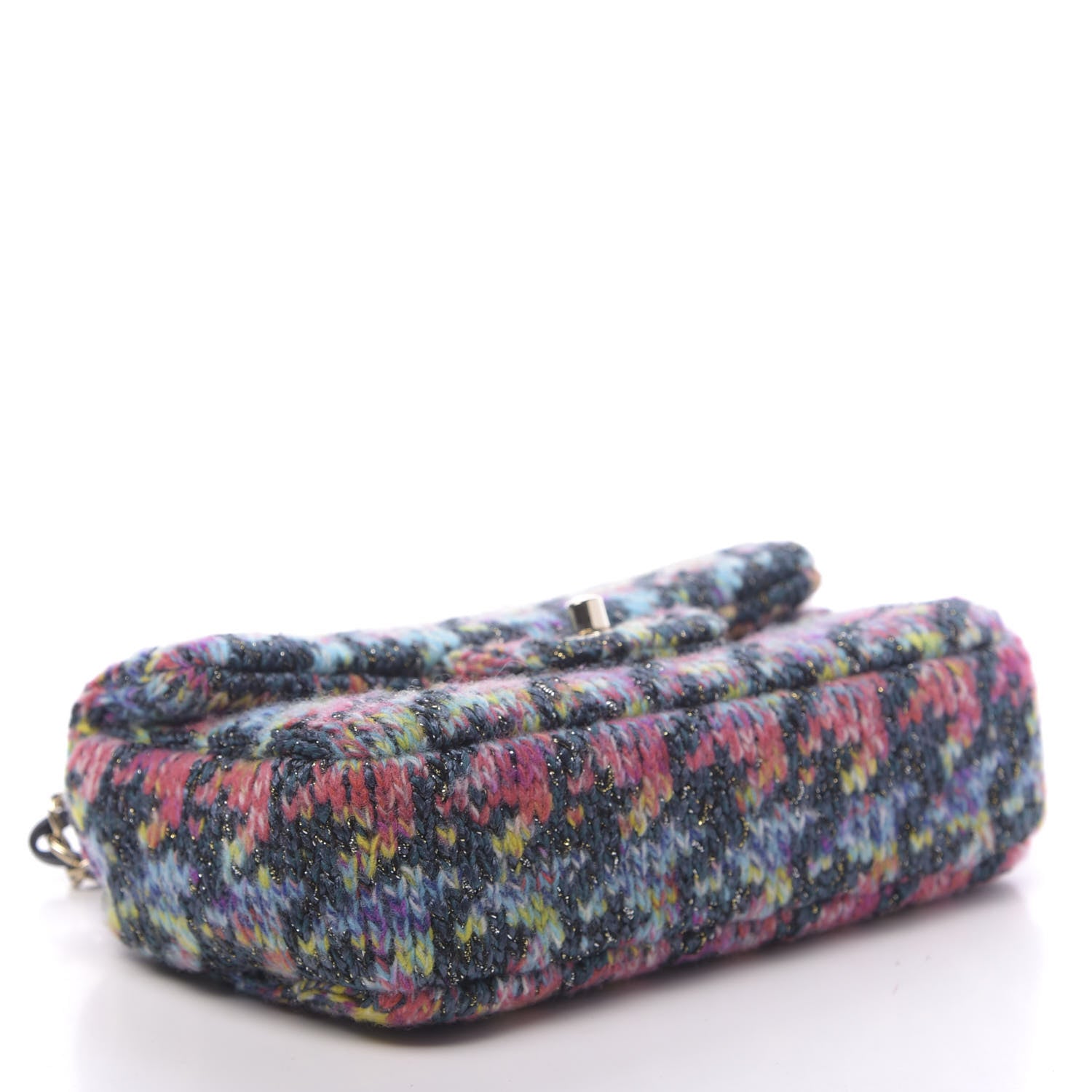 Chanel Knit Mini Rectangular Flap Multicolor 4 of 11