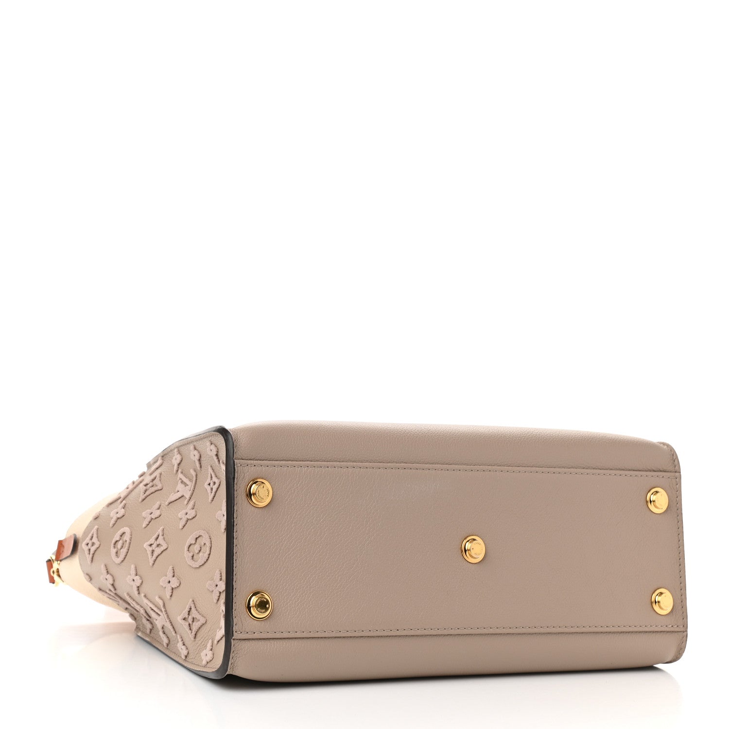 Louis Vuitton Calfskin Monogram Tufting On My Side Galet 4 of 9