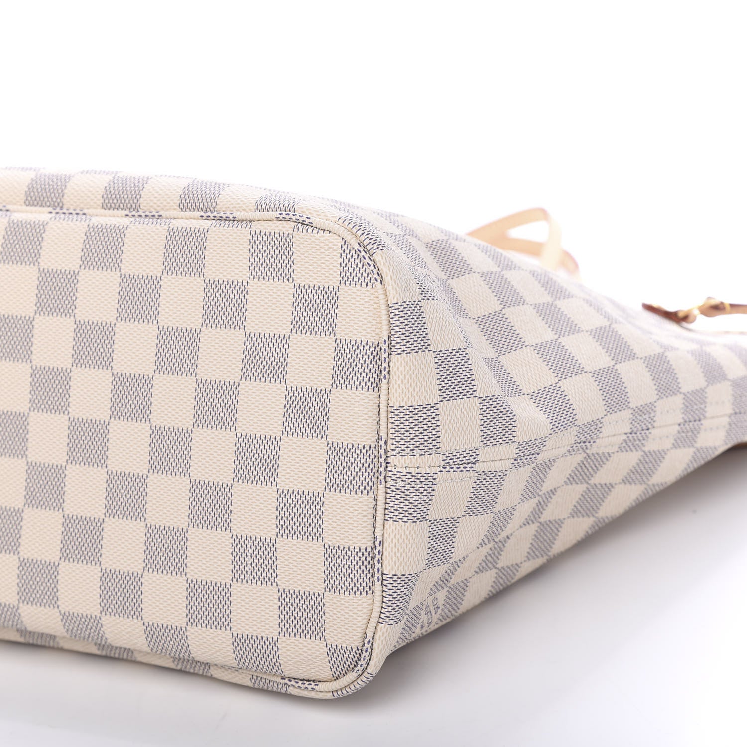 Louis Vuitton Damier Azur Neo Neverfull MM Rose Ballerine 10 of 12