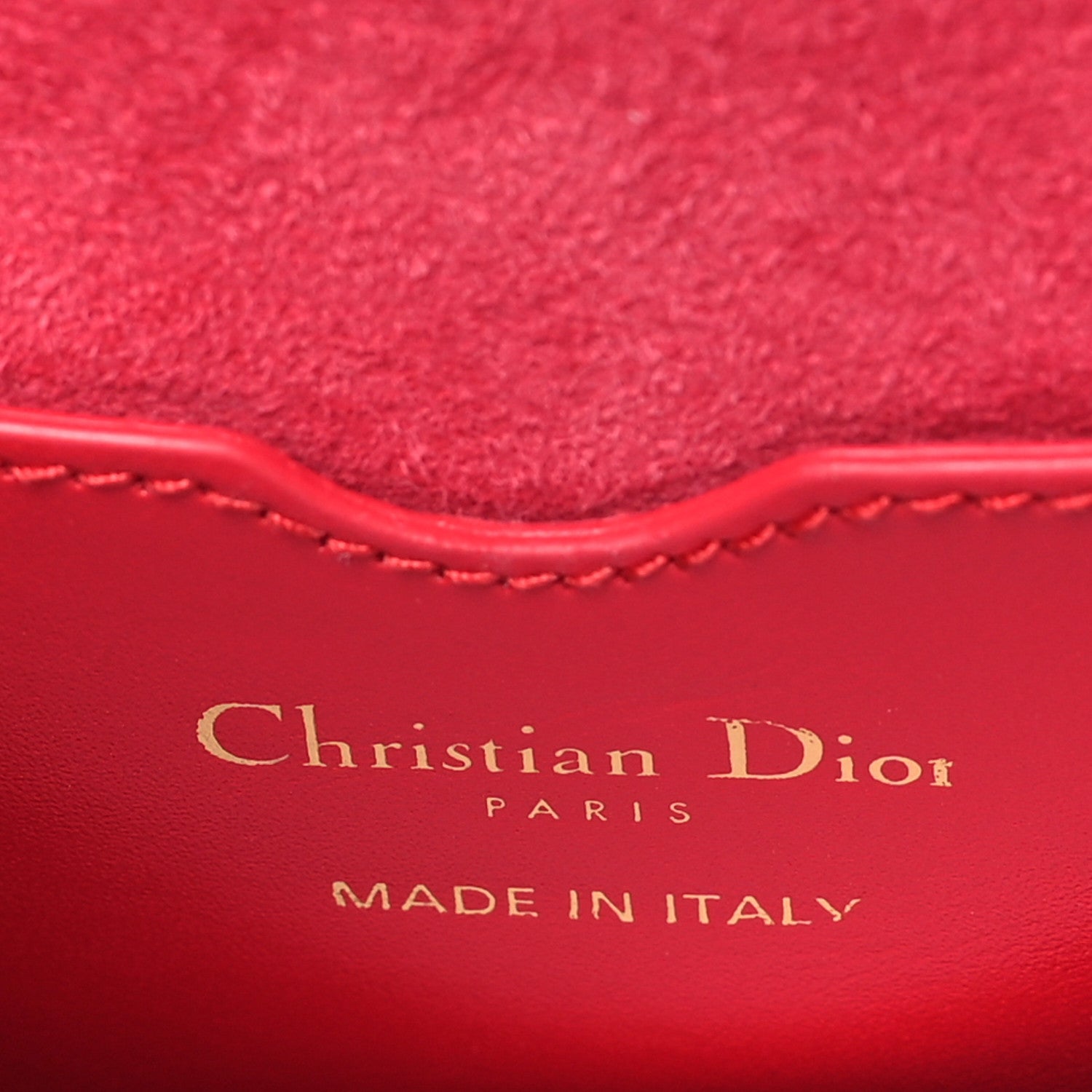 Christian Dior Box Calfskin Medium Bobby Flap Raspberry 6 of 9