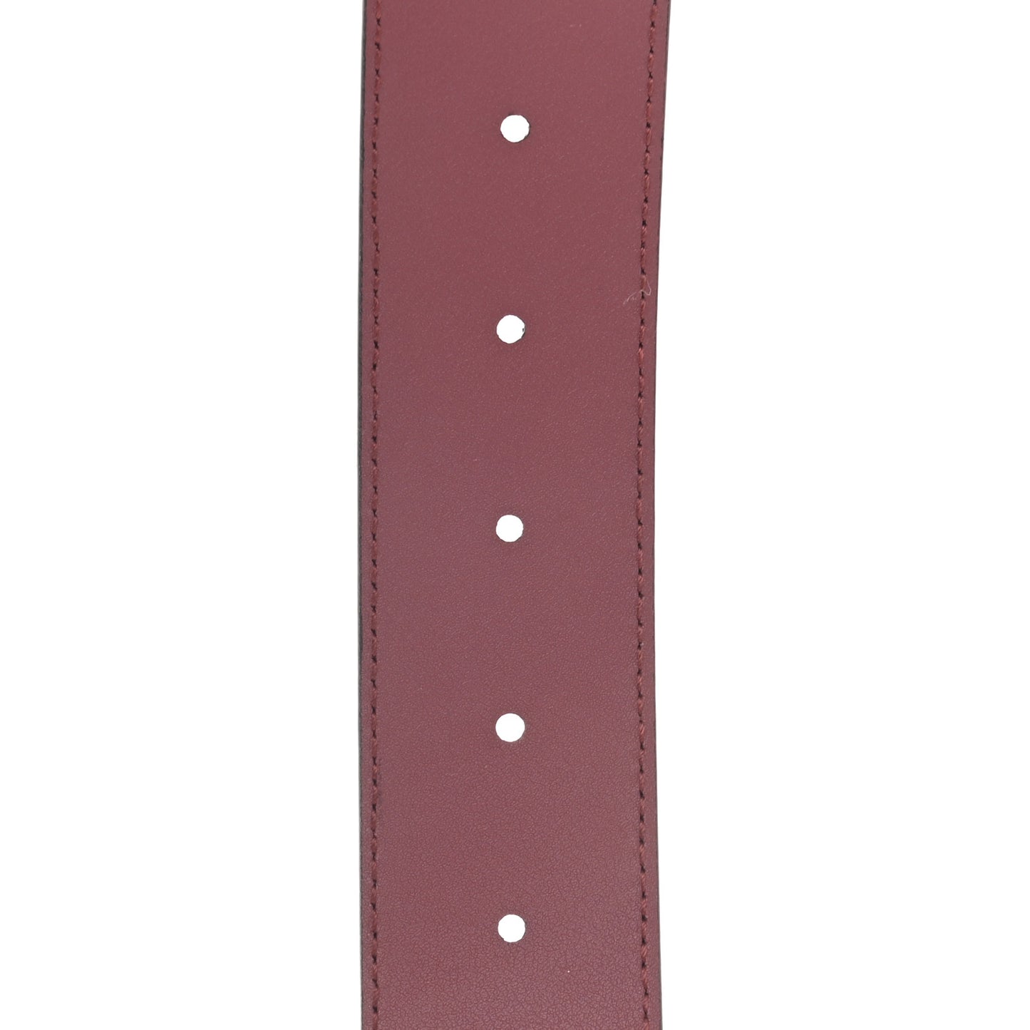 GG Supreme Monogram Blooms Moon Calfskin Interlocking G 37mm Belt 95 38 Beige Ebony Multicolor Dry Rose