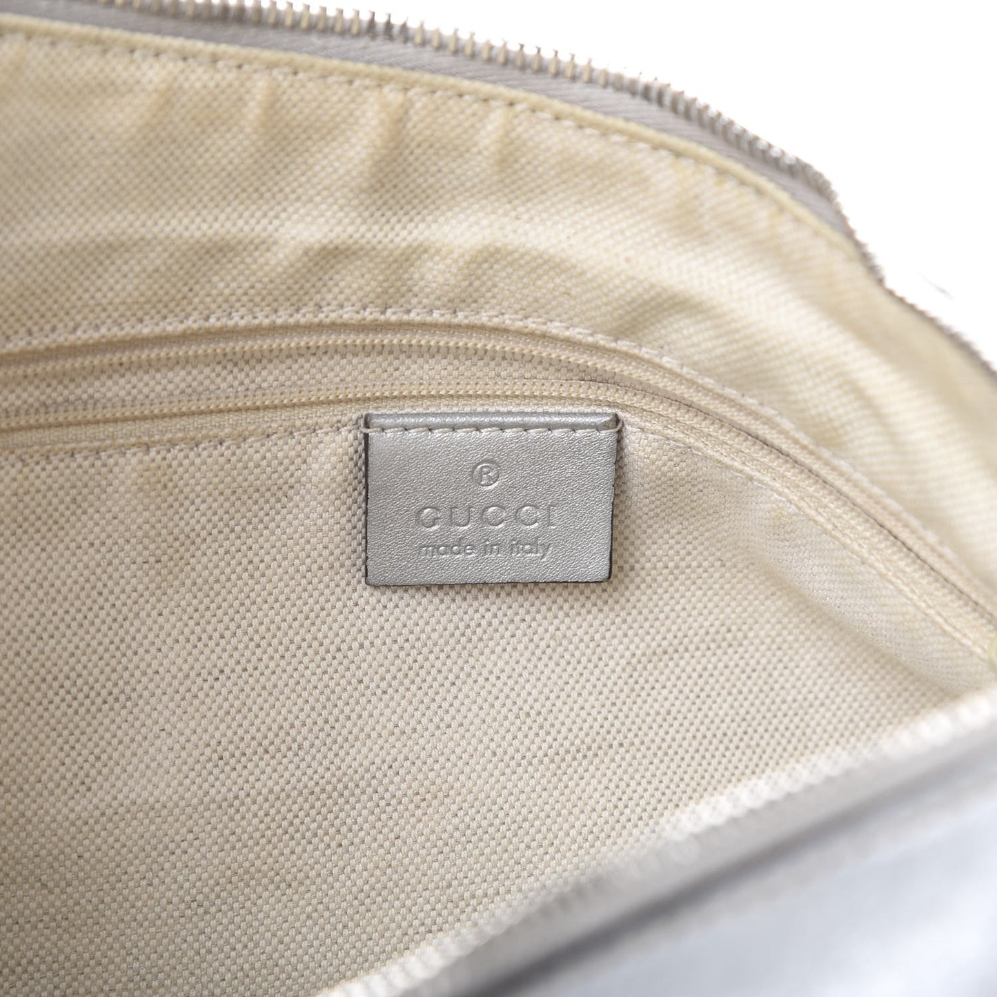 Guccissima Large D Gold Hobo Silver
