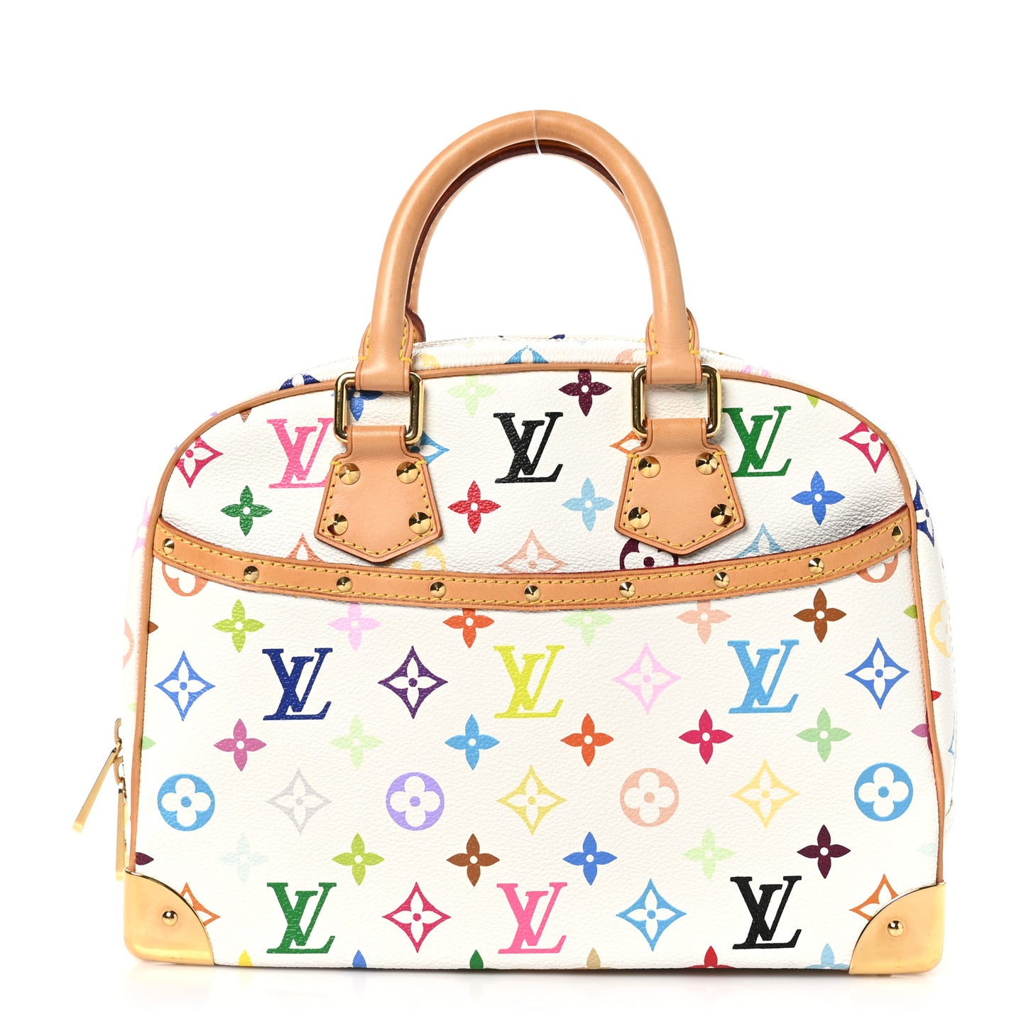Monogram Multicolor Trouville White