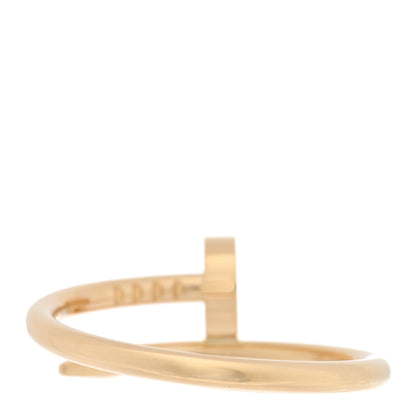 Cartier 18K Yellow Gold Small Juste Un Clou Ring 51 5.75 3 of 5