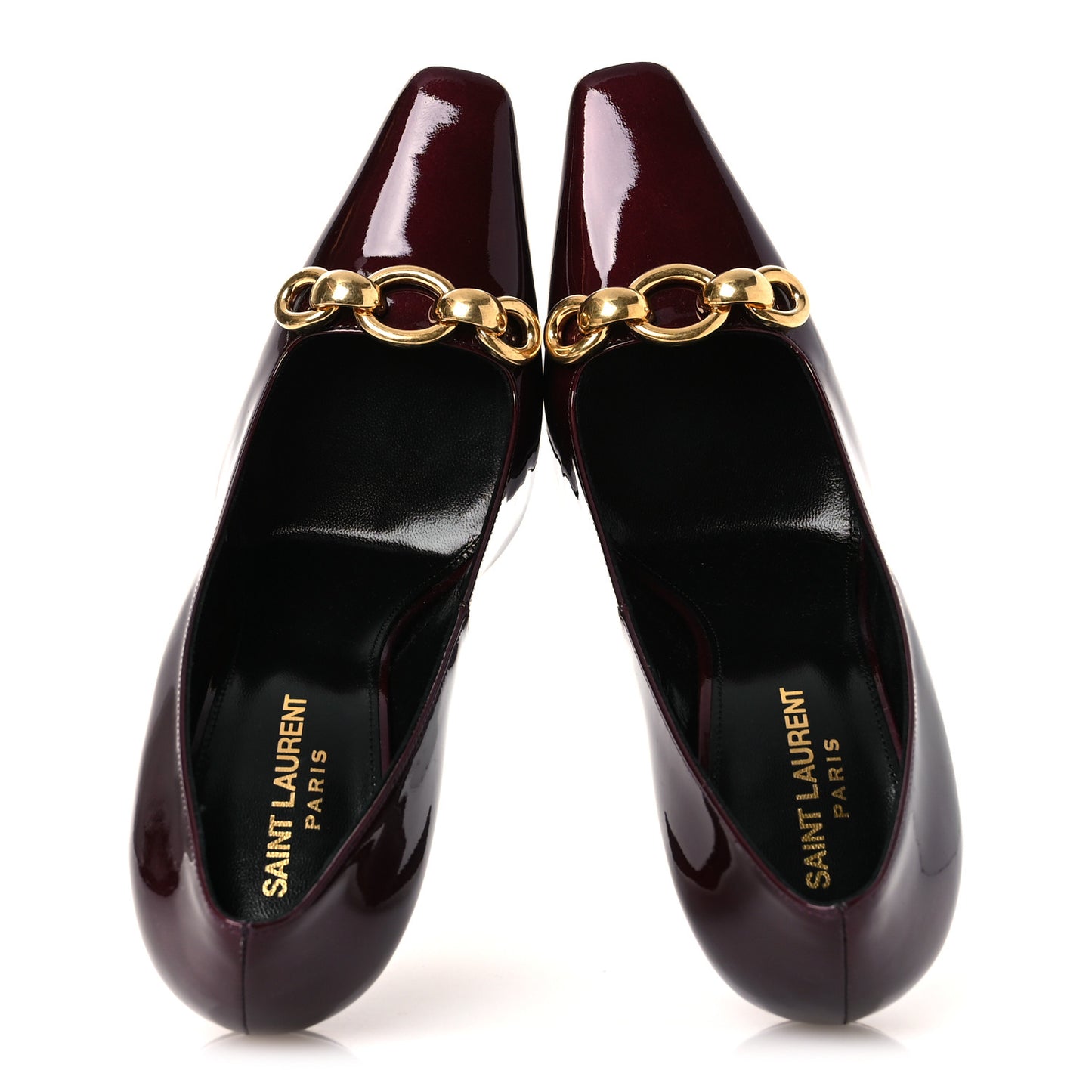 Patent Silvana 110mm Pumps 38.5 Deep Bordeaux