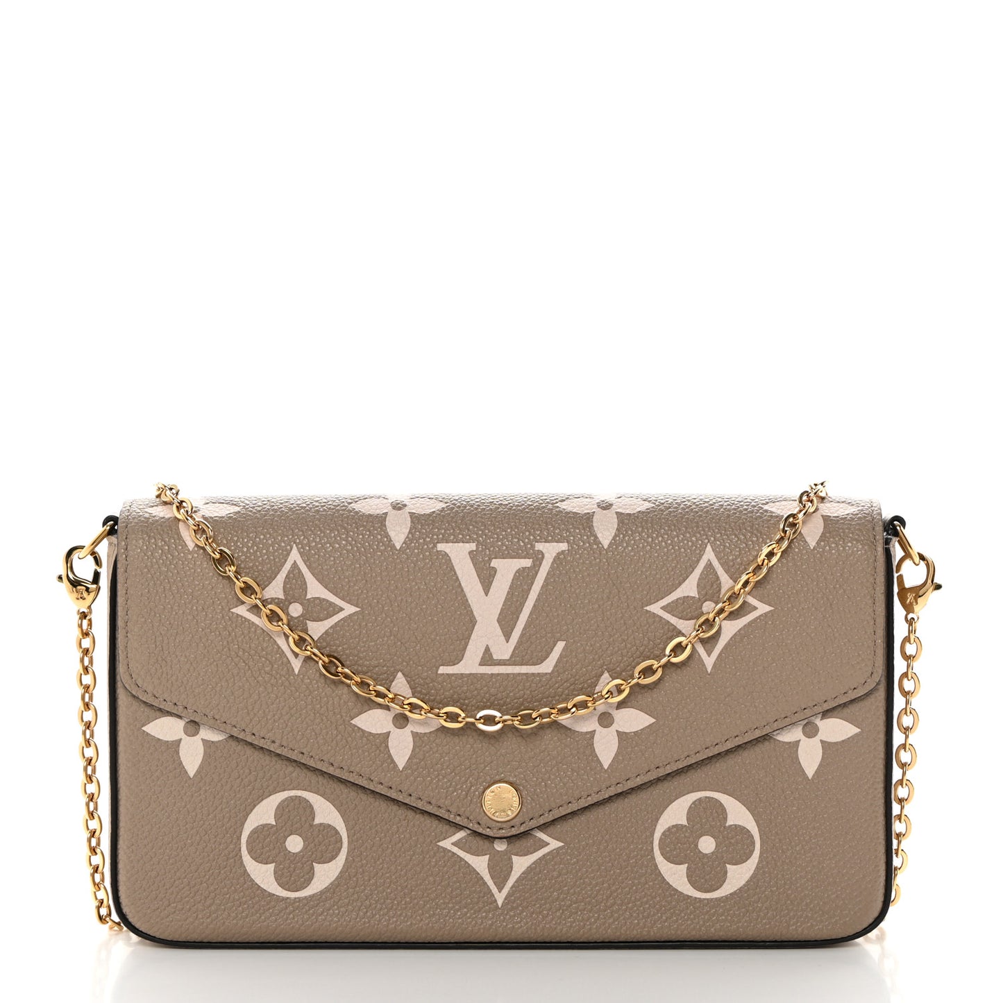 Empreinte Monogram Giant Felicie Pochette Tourterelle Creme