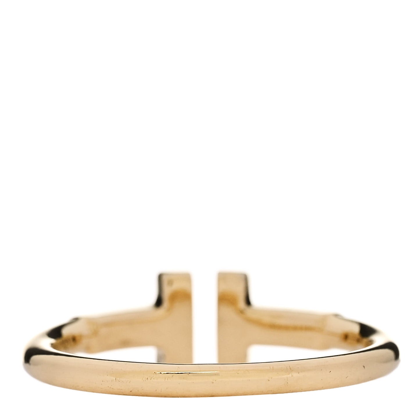 18K Yellow Gold T Wire Ring 50 5.5
