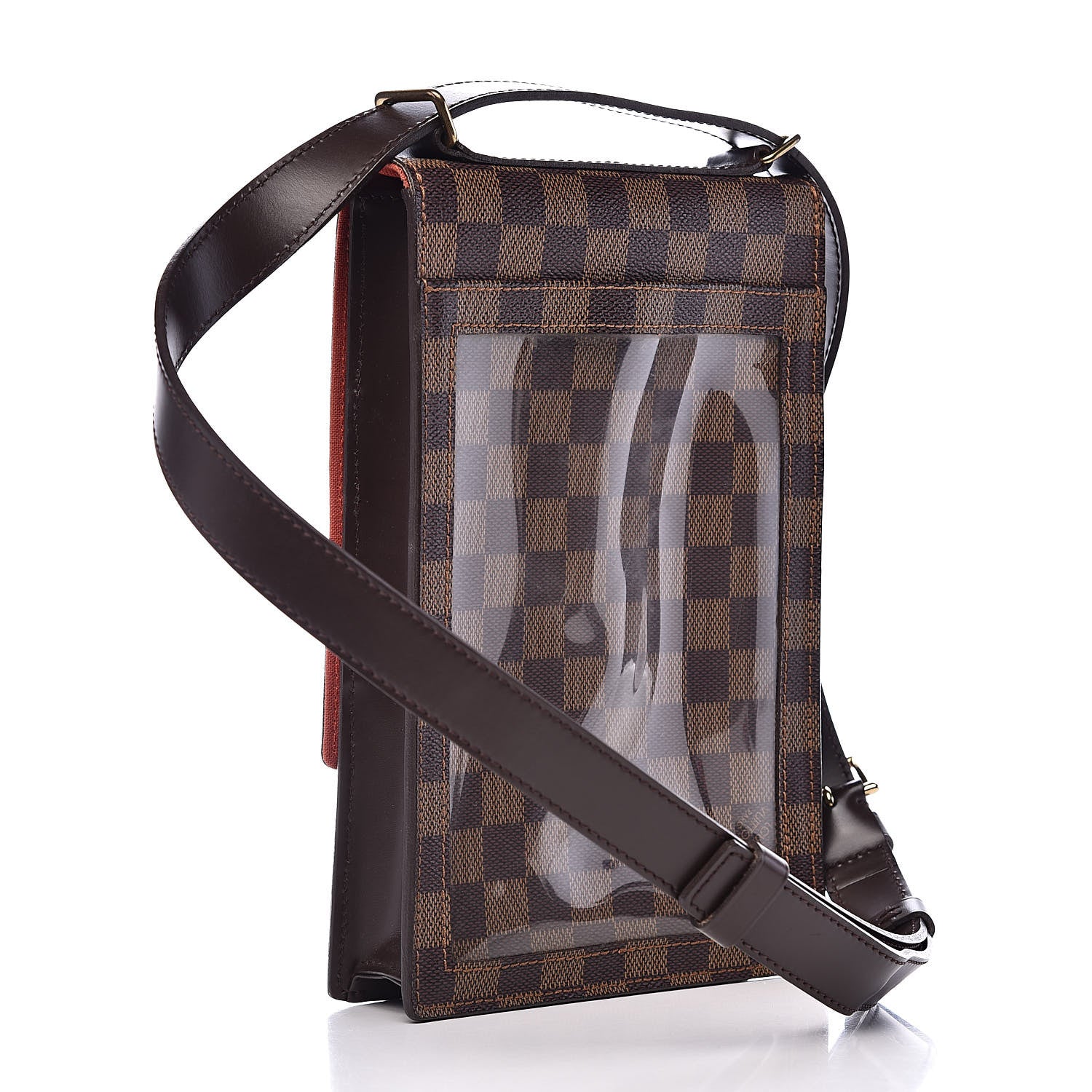 Louis Vuitton Damier Ebene Portobello Travel Shoulder Bag 3 of 9